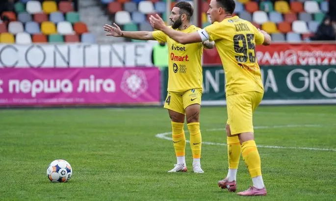 Перша ліга України: Буковина переграла Поділля 2:0 — дев’ята перемога поспіль