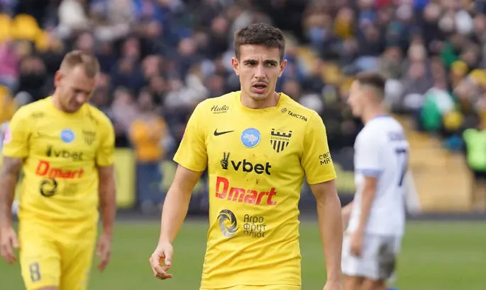 Хавбек Буковини оцінив свій гол у ворота Поділля: подякував за успіх з третьої спроби