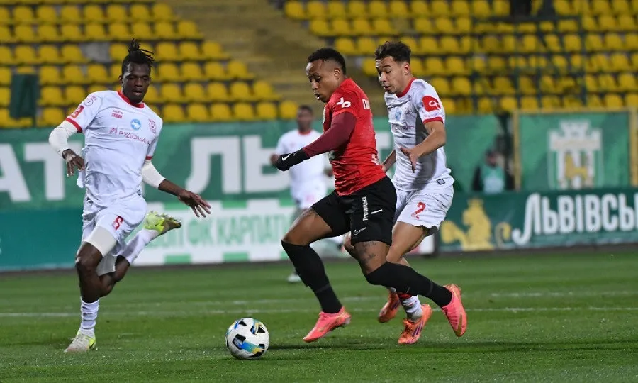 Бразильський півзахисник Карпат покращив дві сезонні метрики у чемпіонаті УПЛ