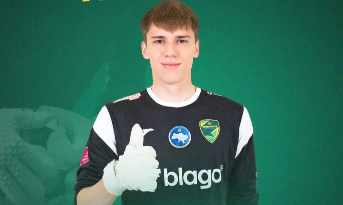 Молодий воротар Першої ліги, що не виходив на поле, покинув клуб