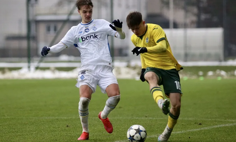 Кирило Осипенко забив ювілейний м’яч Динамо Київ у Юнацькій лізі УЄФА