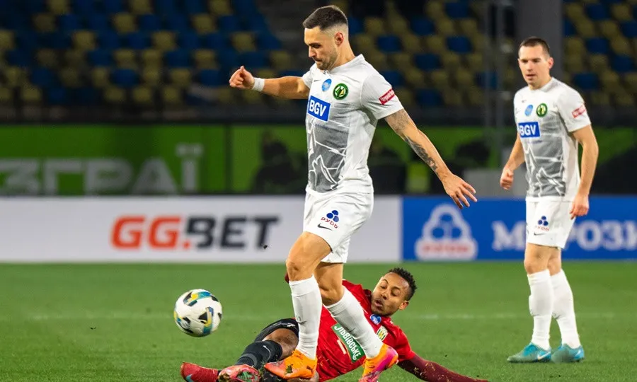 Олексій Гуцуляк у матчі з Карпатами оформив ювілейний 50-й гол на клубному рівні