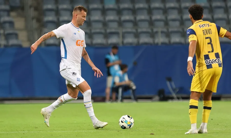 Андрій Ярмоленко зіграв 540-й матч за українські клуби на найвищому рівні