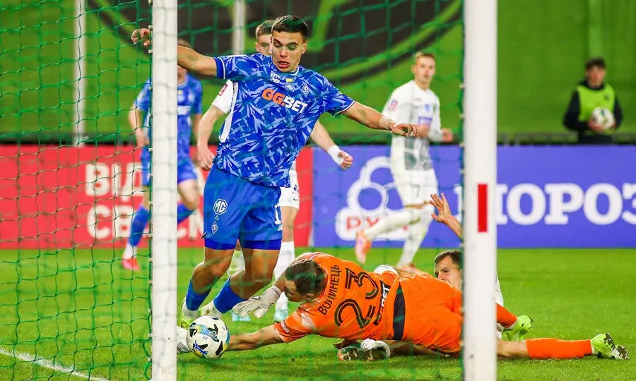 Пономаренко забив ювілейний 1000-й виїзний м'яч Динамо Київ у чемпіонаті УПЛ