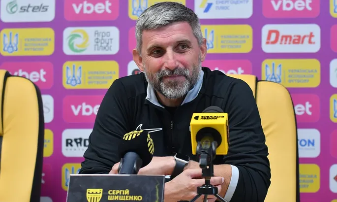 Шищенко пояснив відсутність ротації напередодні поєдинку з Динамо
