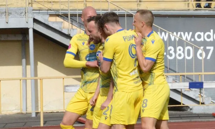 Перша ліга: Агробізнес знову без пропущених і святкує другу перемогу поспіль