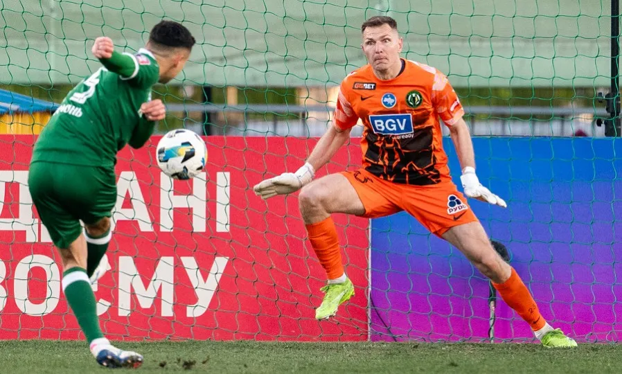 Серія реалізованих пенальті Максима Третьякова у топ-3 за тривалістю в історії УПЛ