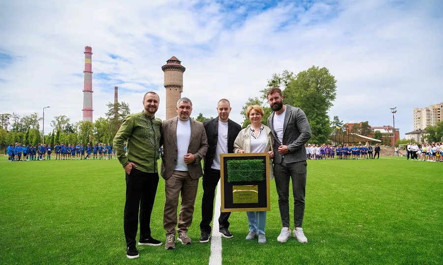 УПЛ та VBET Foundation завершили проєкт Сила Голу відкриттям футбольного поля