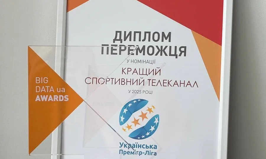 UPL.TV вдруге поспіль став найкращим спортивним телеканалом року за версією BigData Awards