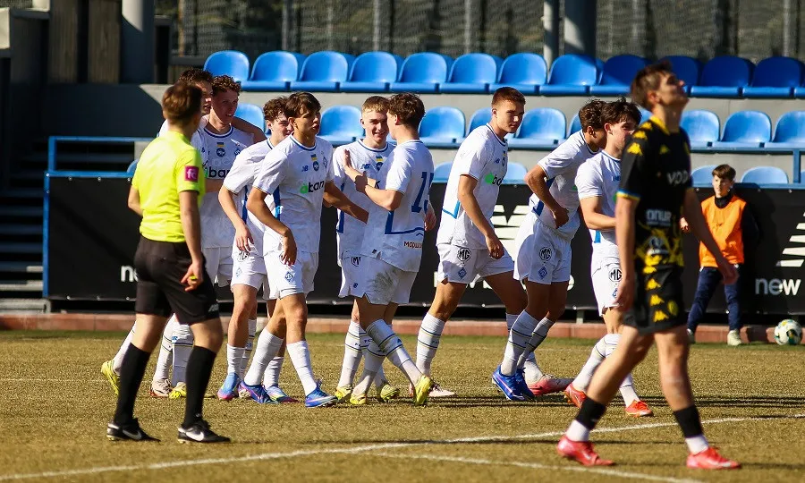 Київське Динамо U-19 у сезоні 2025/26 відсвяткувало ювілейний топ-матч і ювілейну перемогу